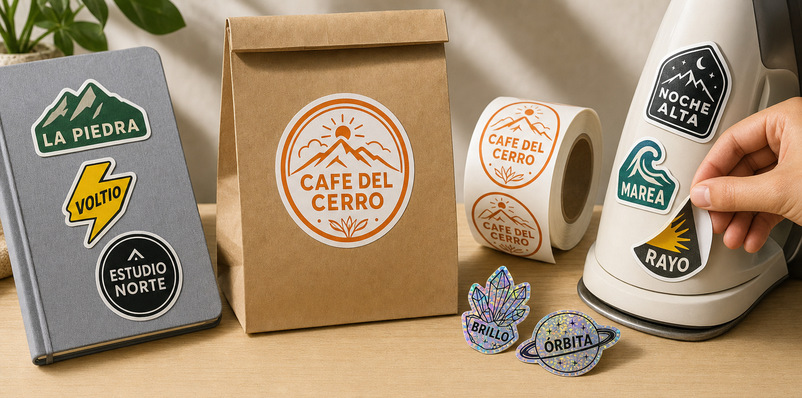                                Stickers Troquelados