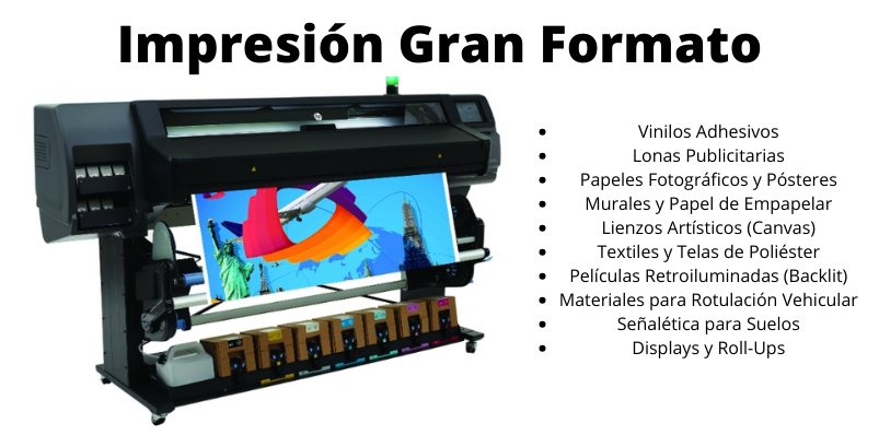                                  Impresión GRAN FORMATO